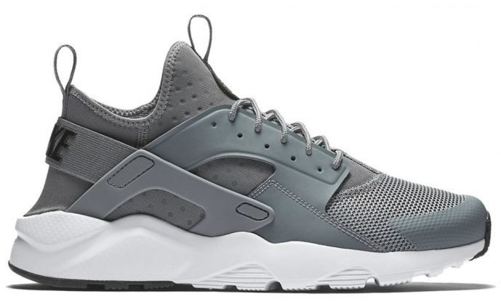 Nike huarache grey and black best sale